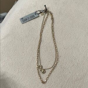 Robert Lee Morris Gold Layered Necklace